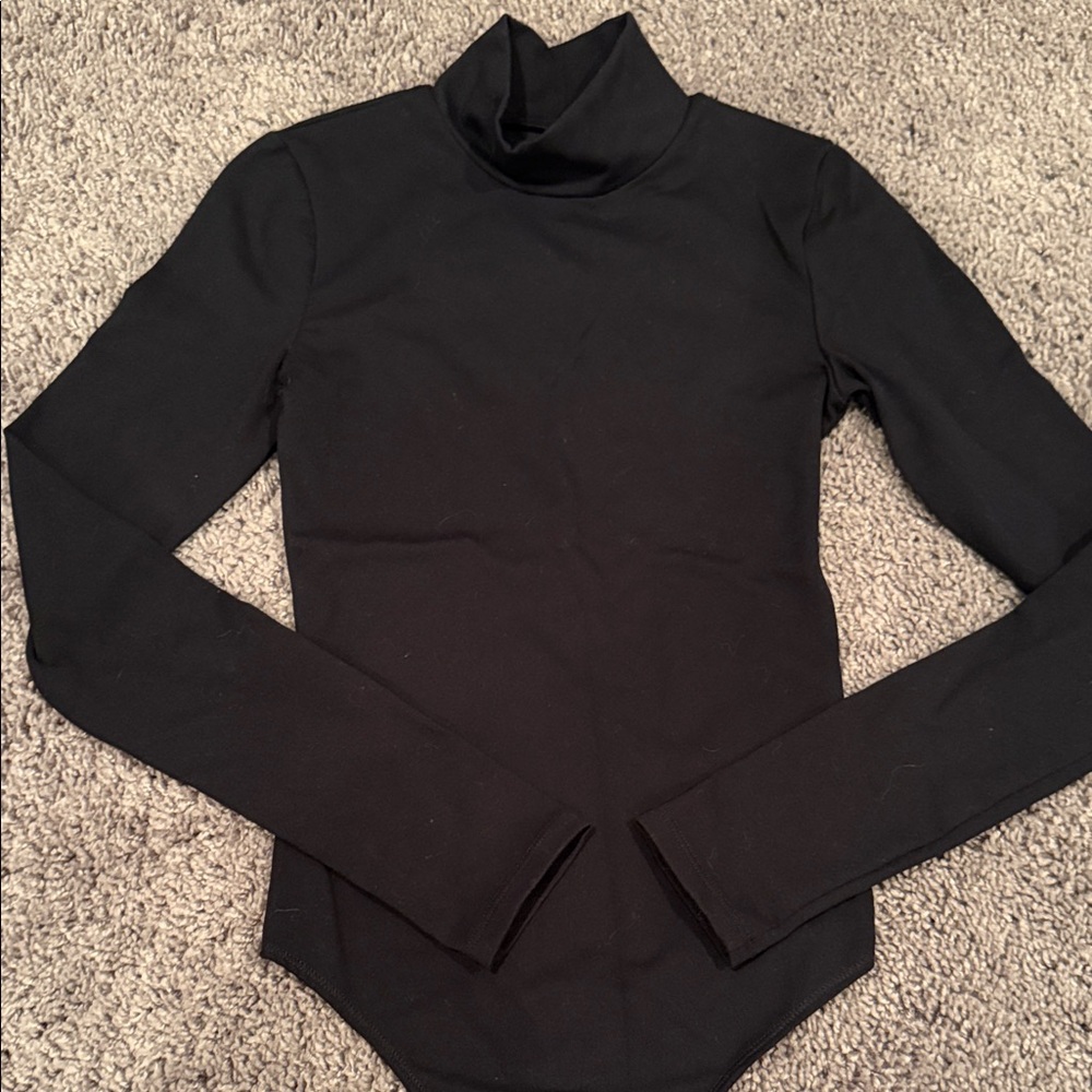 Abercrombie & Fitch Black Soft Collection Bodysuit